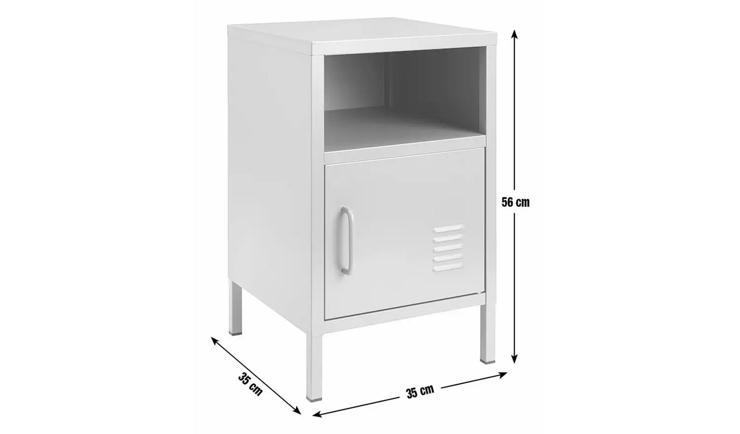 Assembled Habitat Stevie 1 Door Bedside Table - Green